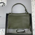 一比一原單BALENCIAGA巴黎世家包包 𝐑𝐎𝐃𝐄𝐎 𝐁𝐀𝐆大號綠色銀扣