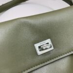 一比一原單BALENCIAGA巴黎世家包包 𝐑𝐎𝐃𝐄𝐎 𝐁𝐀𝐆中號綠色銀扣