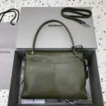 一比一原單BALENCIAGA巴黎世家包包 𝐑𝐎𝐃𝐄𝐎 𝐁𝐀𝐆中號綠色銀扣