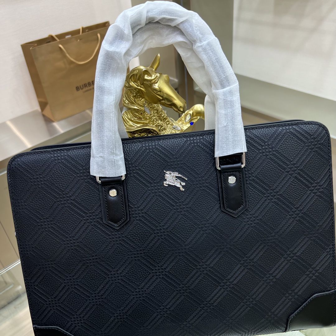 復刻A貨Burberry男士公文包時尚潮流款