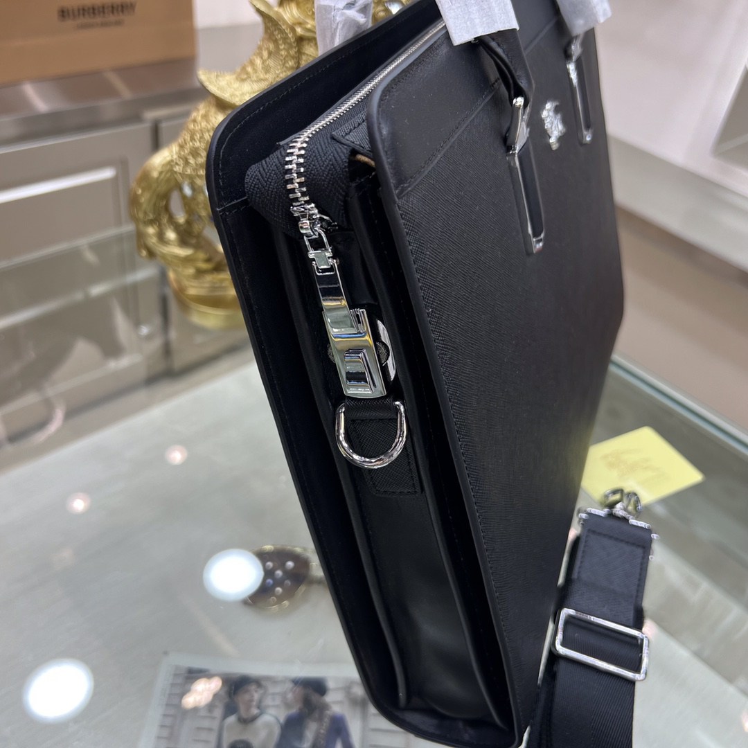 頂級設計一比一精品男士Burberry手提包公文包 公事包