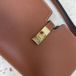 1比1高仿名牌包Celine賽琳 2024年Mini16小挎包 棕色