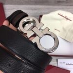 Ferragamo頂級復刻專櫃精品牛皮腰帶皮帶男士