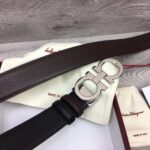 Ferragamo頂級復刻專櫃精品牛皮腰帶皮帶男士