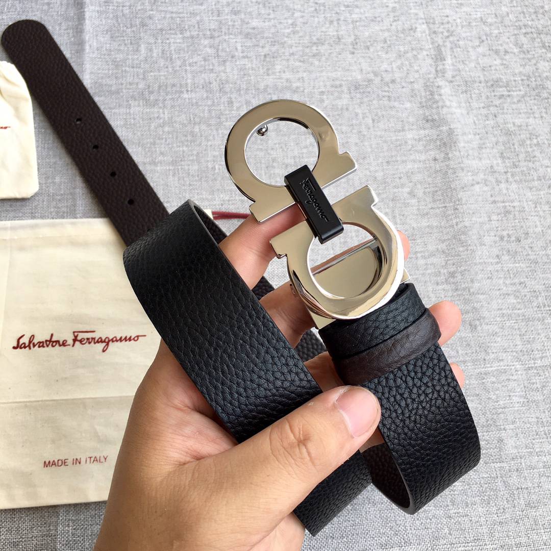 新品專櫃同步菲拉格慕Ferragamo高仿皮帶腰帶