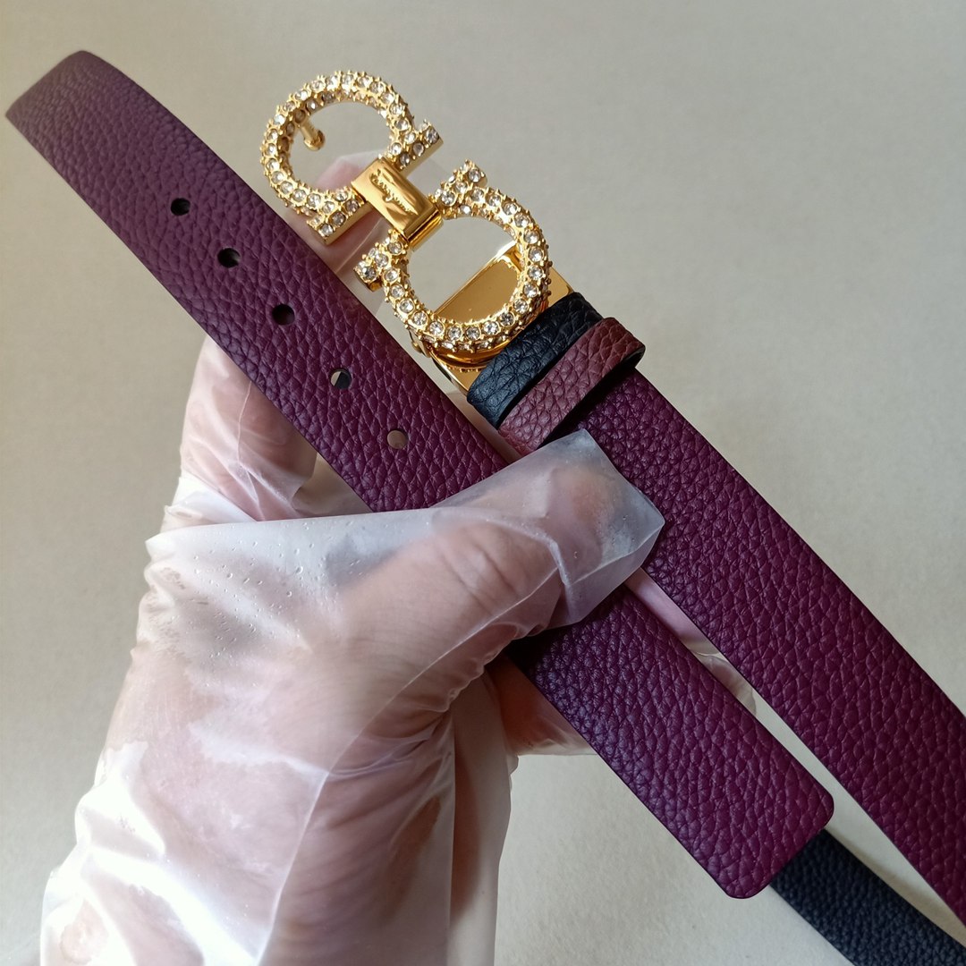 Ferragamo精仿奢侈品25CM真品尺寸男裝腰帶