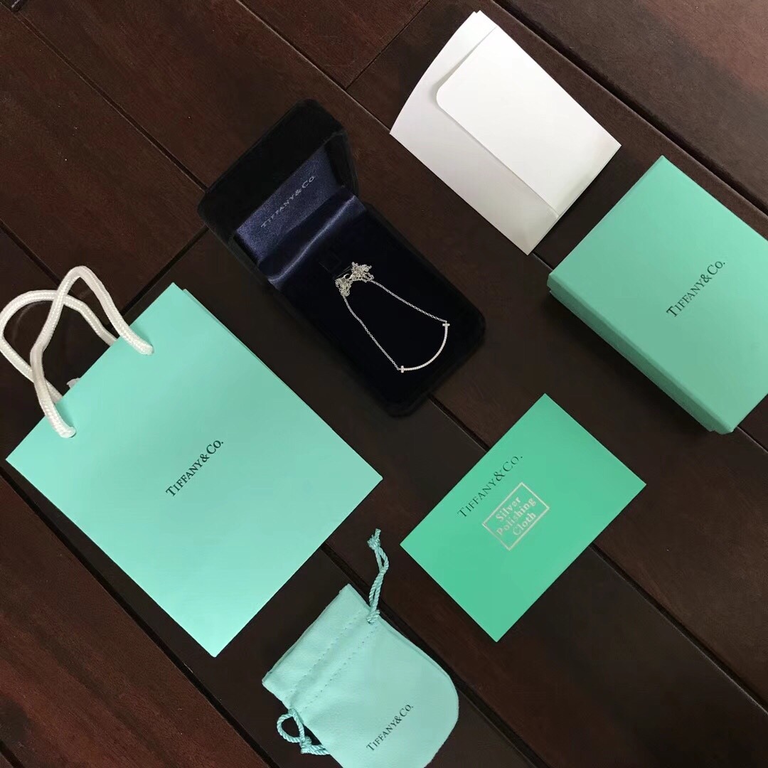 Tiffany蒂芙尼頂級原單女款黃金項鏈 009