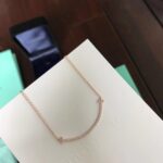 Tiffany蒂芙尼頂級原單女款黃金項鏈 009
