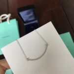 Tiffany蒂芙尼頂級原單女款黃金項鏈 009