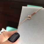 Tiffany蒂芙尼頂級原單女款黃金項鏈 009