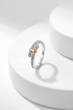 925純銀材質Tiffany蒂芙尼頂級高仿戒指T Edge 系列