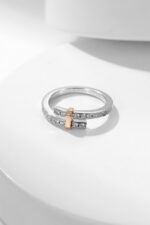 925純銀材質Tiffany蒂芙尼頂級高仿戒指T Edge 系列