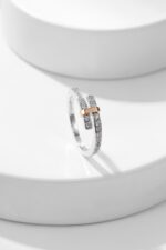 925純銀材質Tiffany蒂芙尼頂級高仿戒指T Edge 系列