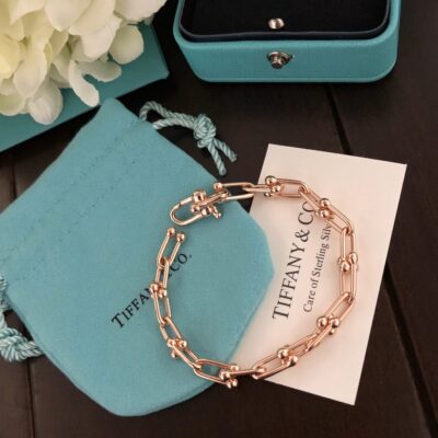 Tiffany頂級原單走秀款18K金一比一項鏈