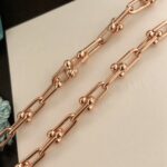 Tiffany頂級原單走秀款18K金一比一項鏈