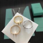 蒂芙尼頂級A貨專櫃同步女款18K金戒指