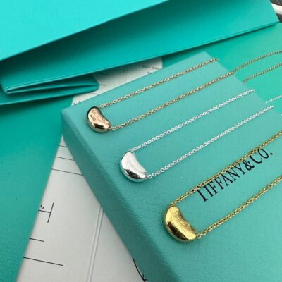 Tiffany蒂芙尼頂級A貨純銀材質女款項鏈