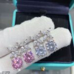 頂級原單Tiffany蒂芙尼進口5磚女款耳環耳釘