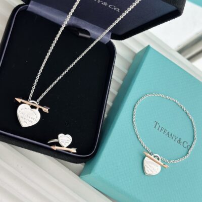 Tiffany蒂芙尼頂級原單一比一復刻925純銀項鏈