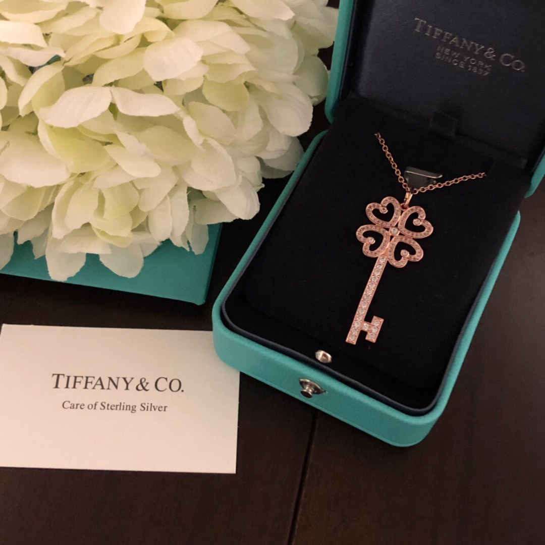Tiffany復刻精仿女款項鏈一比一專櫃同步