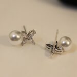 18K金電鍍女款Tiffany耳釘專櫃同步