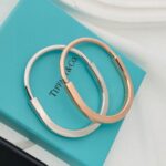 Tiffany蒂芙尼高仿奢侈品U型18K金手鐲