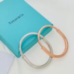 Tiffany蒂芙尼高仿奢侈品U型18K金手鐲