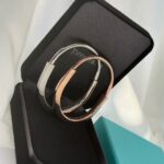 Tiffany蒂芙尼高仿奢侈品U型18K金手鐲