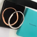 Tiffany蒂芙尼高仿奢侈品U型18K金手鐲