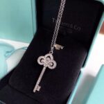 Tiffany蒂芙尼頂級原單鑰匙項鏈裝回同步