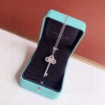 Tiffany蒂芙尼頂級原單鑰匙項鏈裝回同步