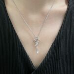 精仿蒂芙尼Tiffanykeys系列女款18K金項鏈