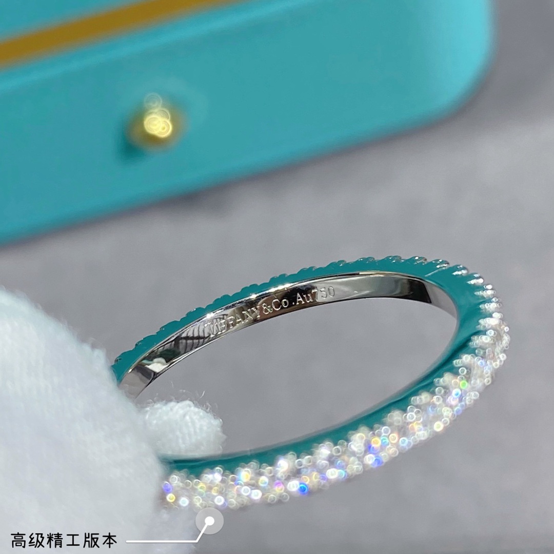 大氣方便頂級高仿Tiffany蒂芙尼磚石戒指
