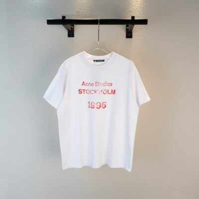 頂級A貨Acne Studios  經典破壞系列短袖T恤 男女同款