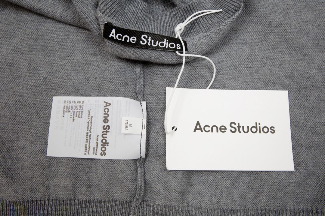 Acne StudiosA貨原單專櫃同步針織開衫毛衣