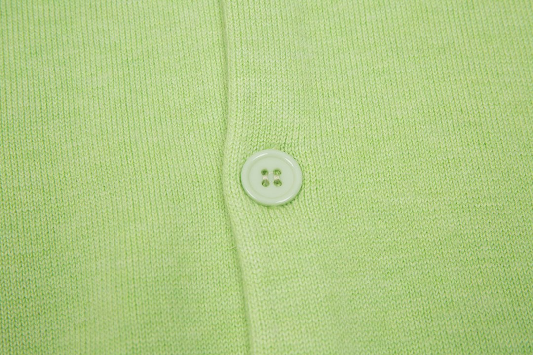 Acne Studios 頂級高仿針織羊毛開衫男女同款綠色