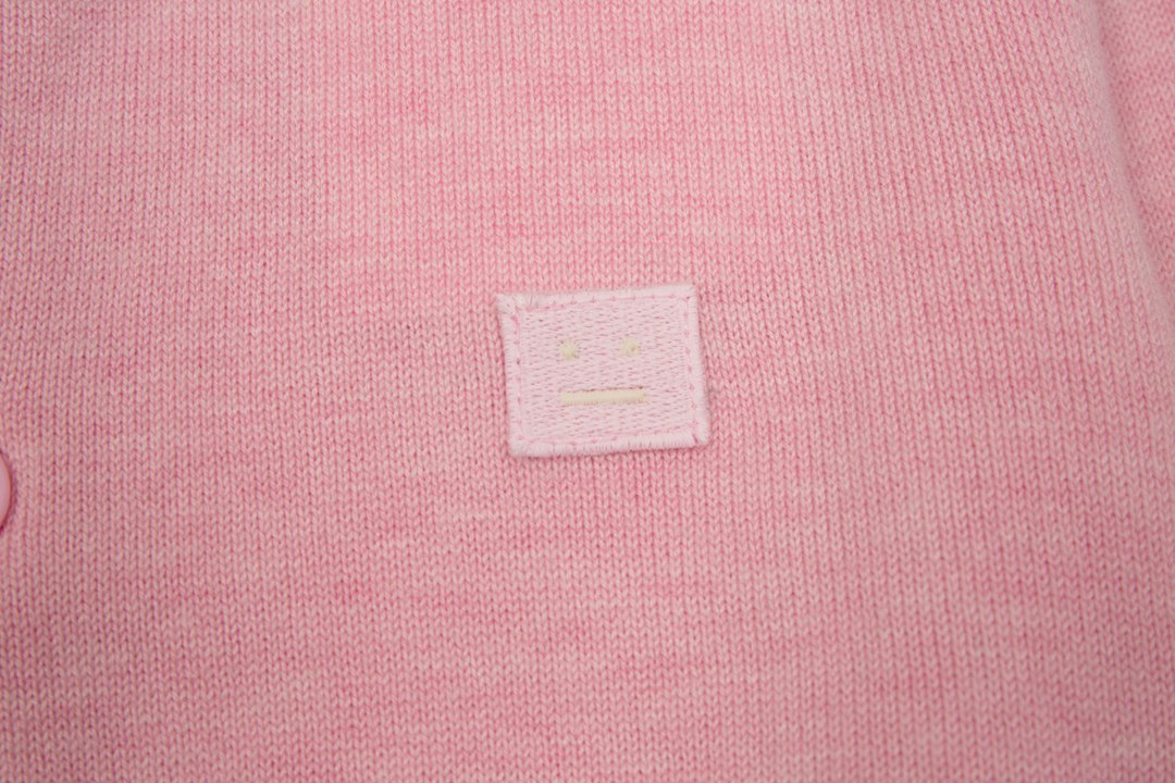 Acne Studios 頂級A貨羊毛面料現代工藝男女羊毛針織開衫