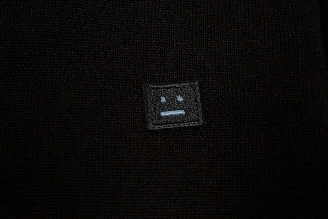 Acne Studios 專櫃同步高仿復刻針織羊毛混紡開衫毛衣男女同款