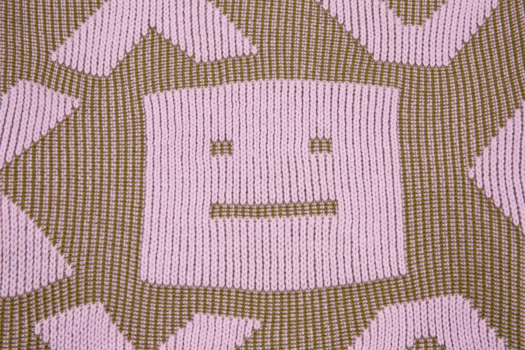 頂級復刻 Acne Studios A貨原單圓領針織衫 寬鬆潮流 男女同款