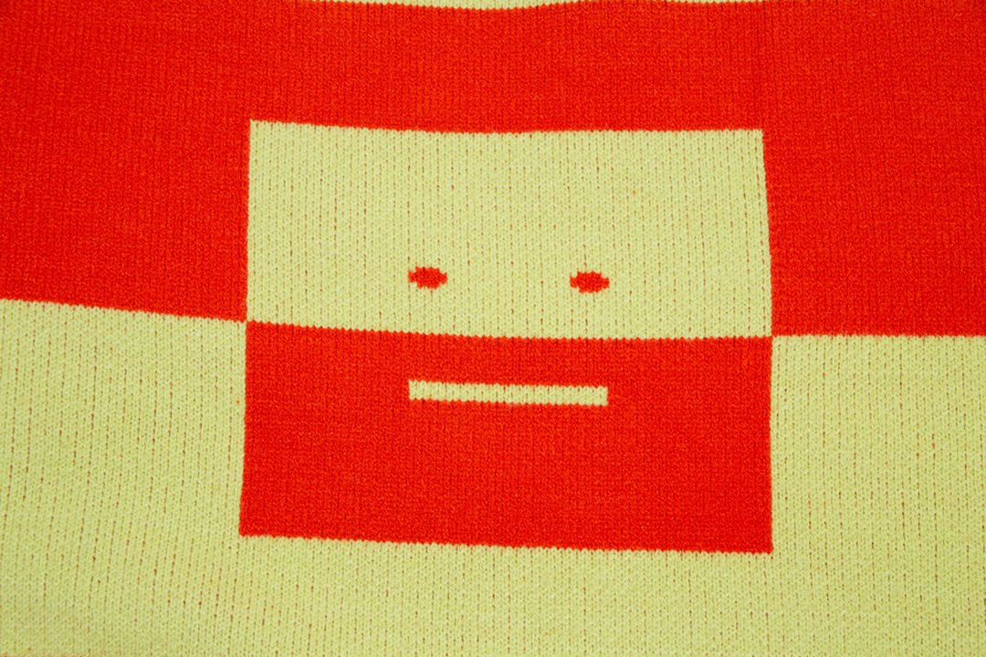 Acne Studios新品高仿撞色設計時尚潮流針織毛衣時尚男女同款