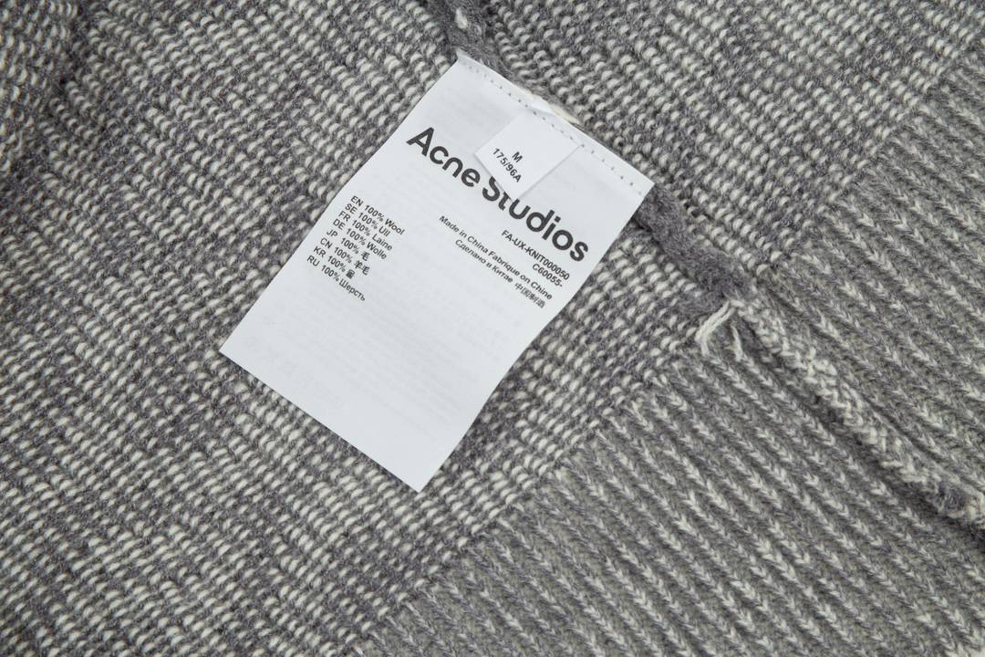 Acne Studios 頂級原單羊毛材質復刻針織毛衣男女同款