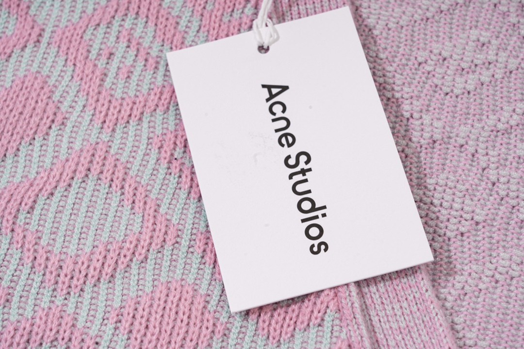 Acne Studios頂級奢侈品專櫃同步針織開衫毛衣