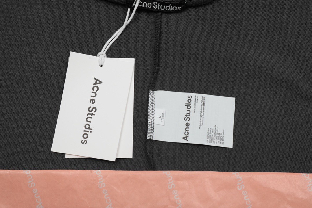 ACNE STUDIOS 超A貨純棉圓領短袖T恤男女同款