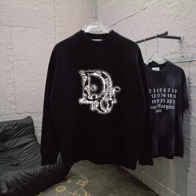 DIOR頂級復刻字母logo圓領衛衣運動衫批發零售精品