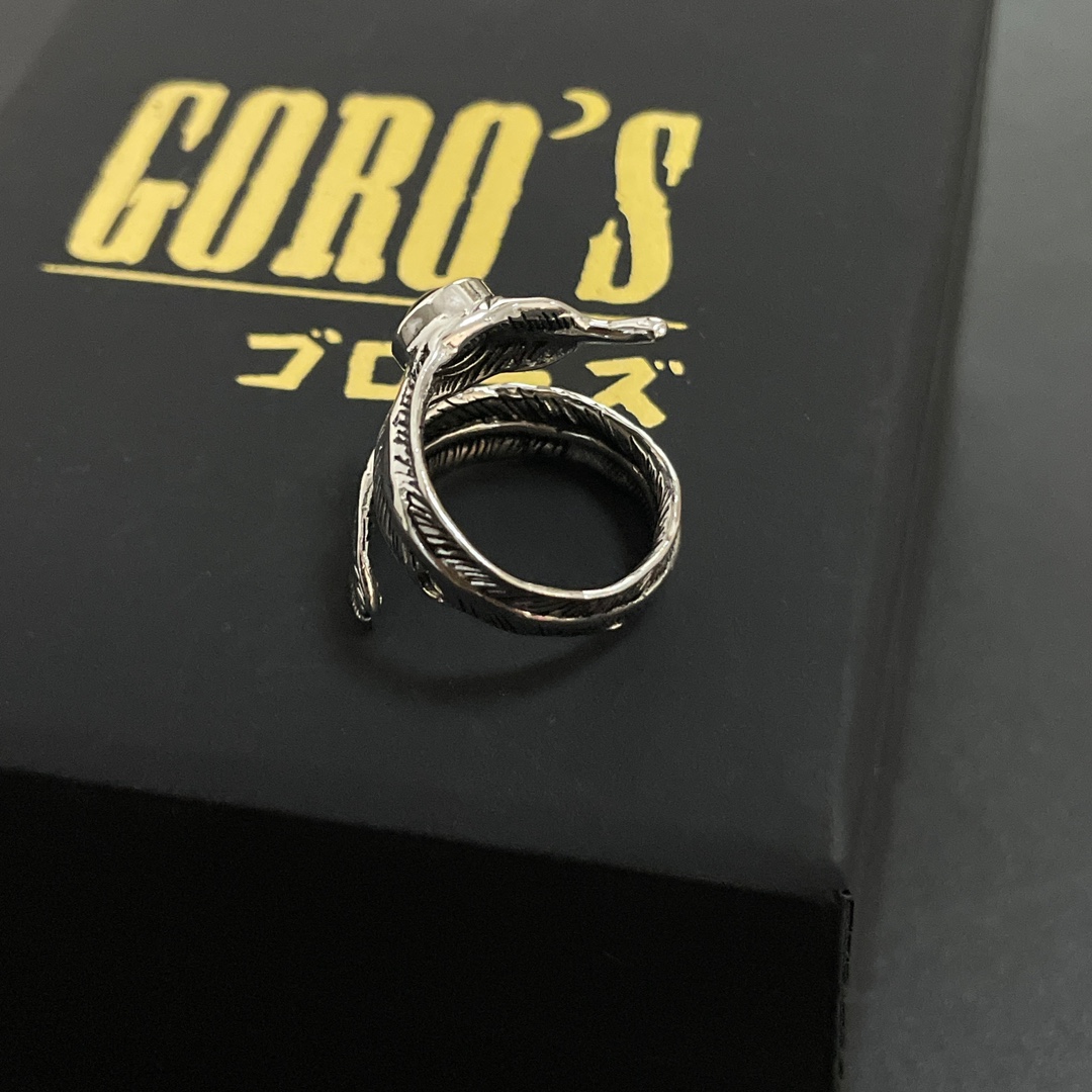 goros高橋吾郎頂級A貨925純銀戒指