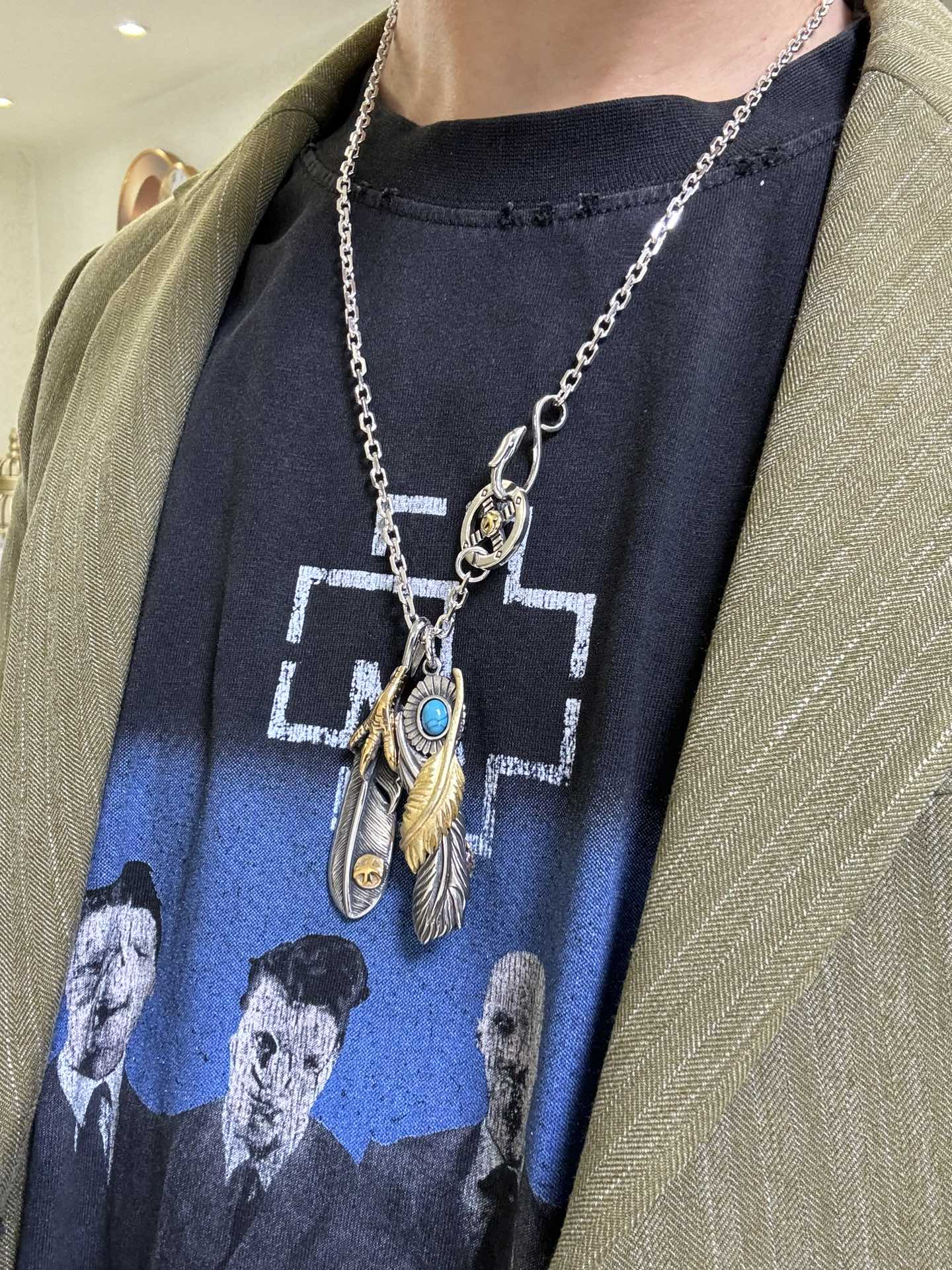 高橋吾郎goros高仿gucci項鏈Anger Forest系列