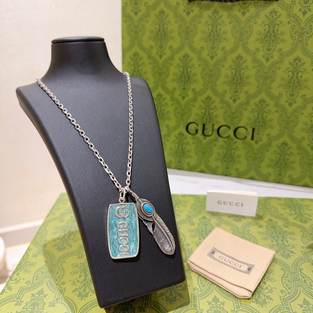 合作版本Gucci+goros頂級高仿項鏈