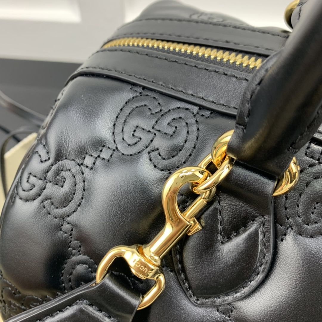 頂級原單A貨真皮Gucci高仿手提包旅行包專櫃同步
