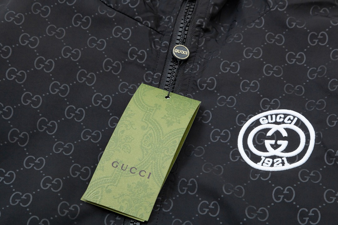 2024新品高仿Gucci專櫃同步連帽夾克外套運動衫衛衣