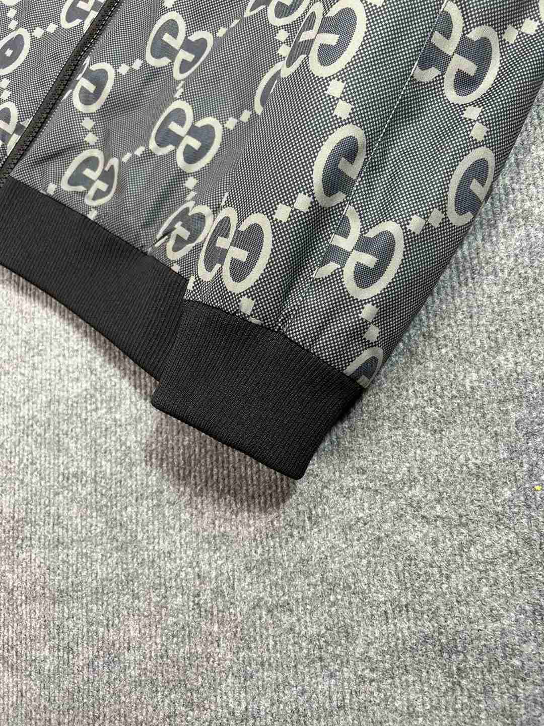 原單Gucci頂級秋夏新品三標齊全男士連帽運動衫